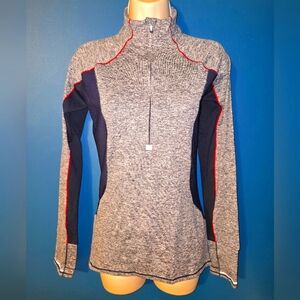 Athleta 1/2 zip long sleeve jogger pullover, Size small
